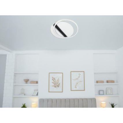 LED Aptumšojama griestu lampa LED/80W/230V 3000-6500K balta + tālvadības pults