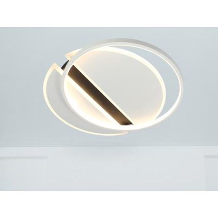 LED Aptumšojama griestu lampa LED/80W/230V 3000-6500K balta + tālvadības pults