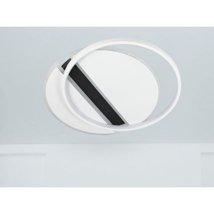 LED Aptumšojama griestu lampa LED/80W/230V 3000-6500K balta + tālvadības pults