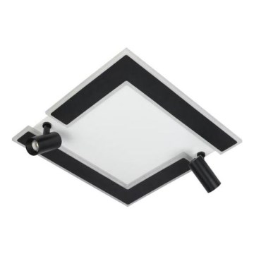 LED Aptumšojama griestu lampa LED/80W/230V 3000-6500K melna + tālvadības pults