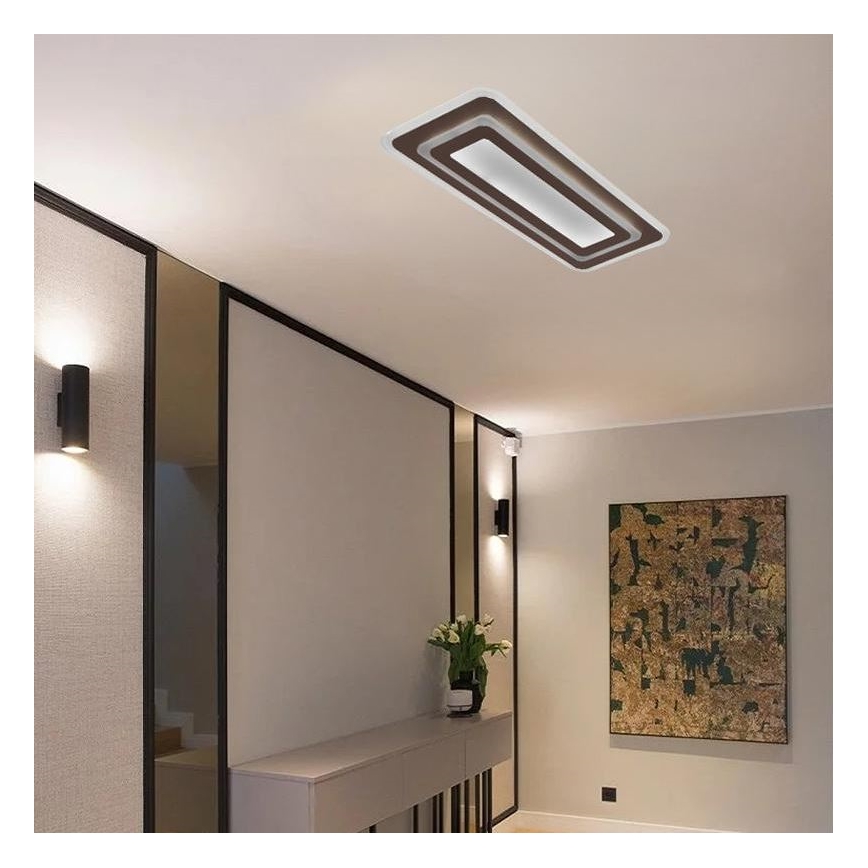 LED Aptumšojama griestu lampa LED/85W/230V 3000-6500K + tālvadības pults