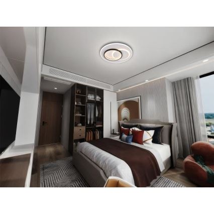 LED Aptumšojama griestu lampa LED/85W/230V 3000-6500K + tālvadības pults