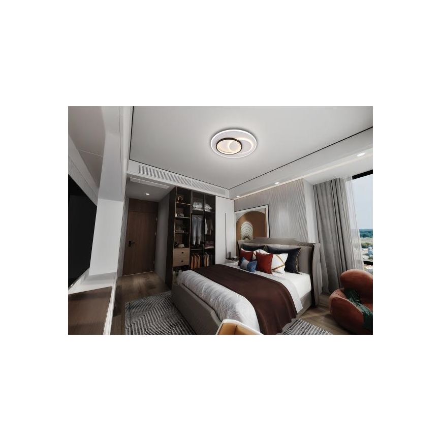 LED Aptumšojama griestu lampa LED/85W/230V 3000-6500K + tālvadības pults