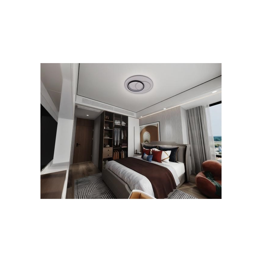 LED Aptumšojama griestu lampa LED/85W/230V 3000-6500K + tālvadības pults