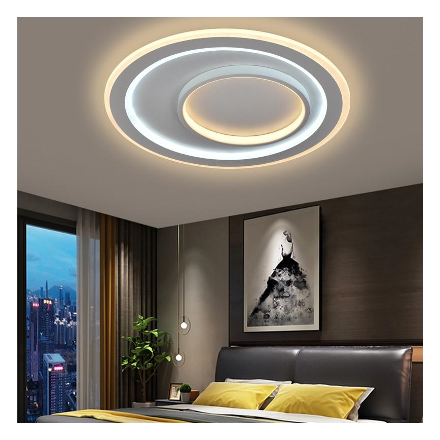 LED Aptumšojama griestu lampa LED/85W/230V 3000-6500K + tālvadības pults