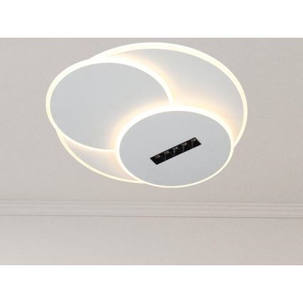 LED Aptumšojama griestu lampa LED/90W/230V 3000-6500K balta + tālvadības pults