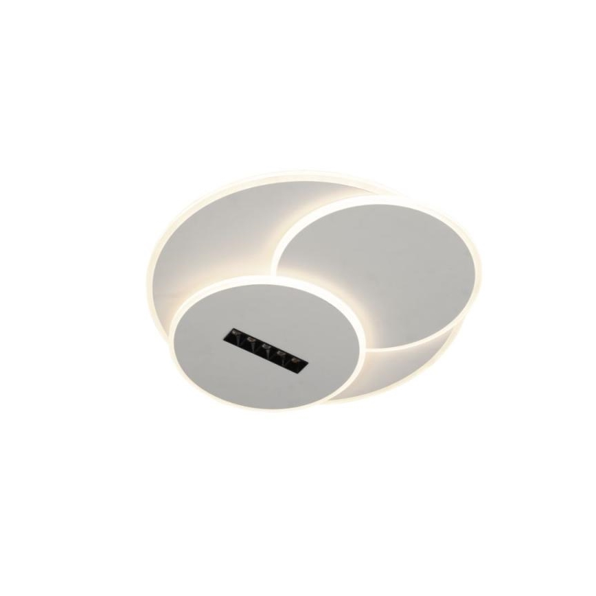 LED Aptumšojama griestu lampa LED/90W/230V 3000-6500K balta + tālvadības pults