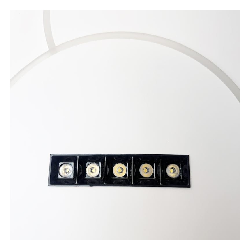 LED Aptumšojama griestu lampa LED/90W/230V 3000-6500K balta + tālvadības pults