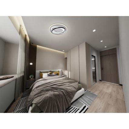 LED Aptumšojama griestu lampa LED/90W/230V 3000-6500K + tālvadības pults
