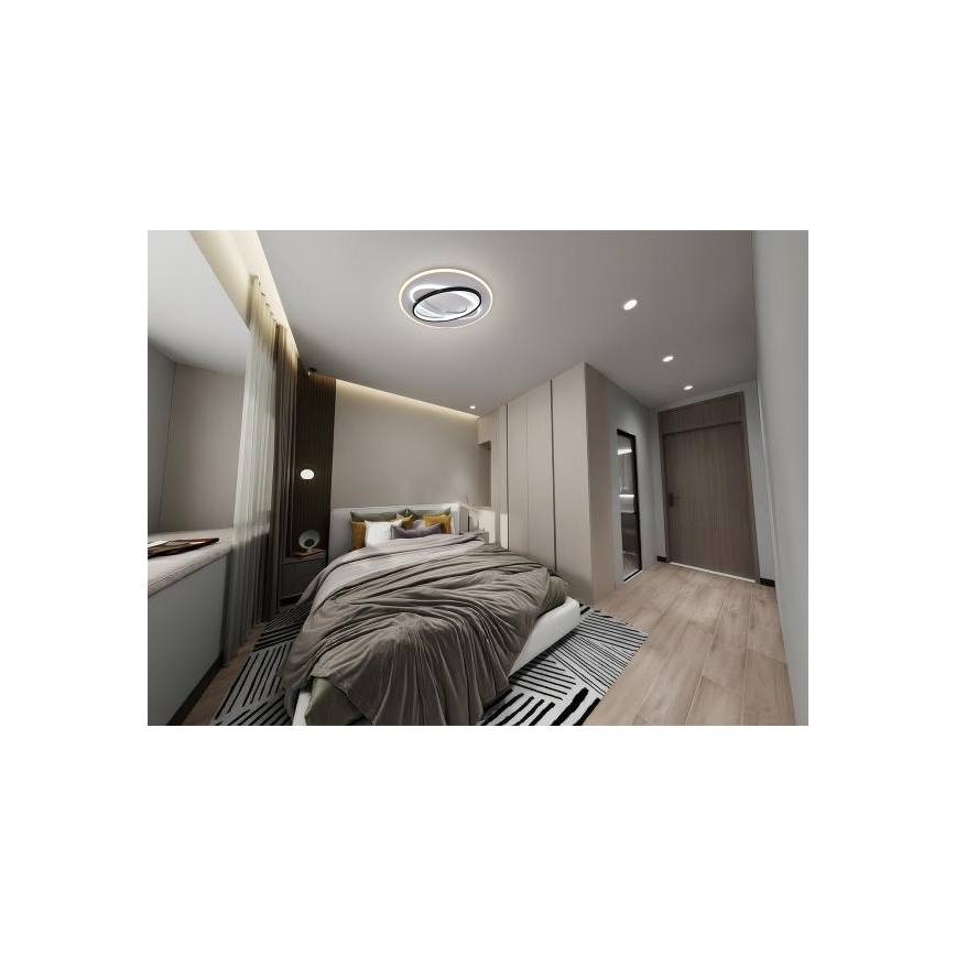 LED Aptumšojama griestu lampa LED/90W/230V 3000-6500K + tālvadības pults