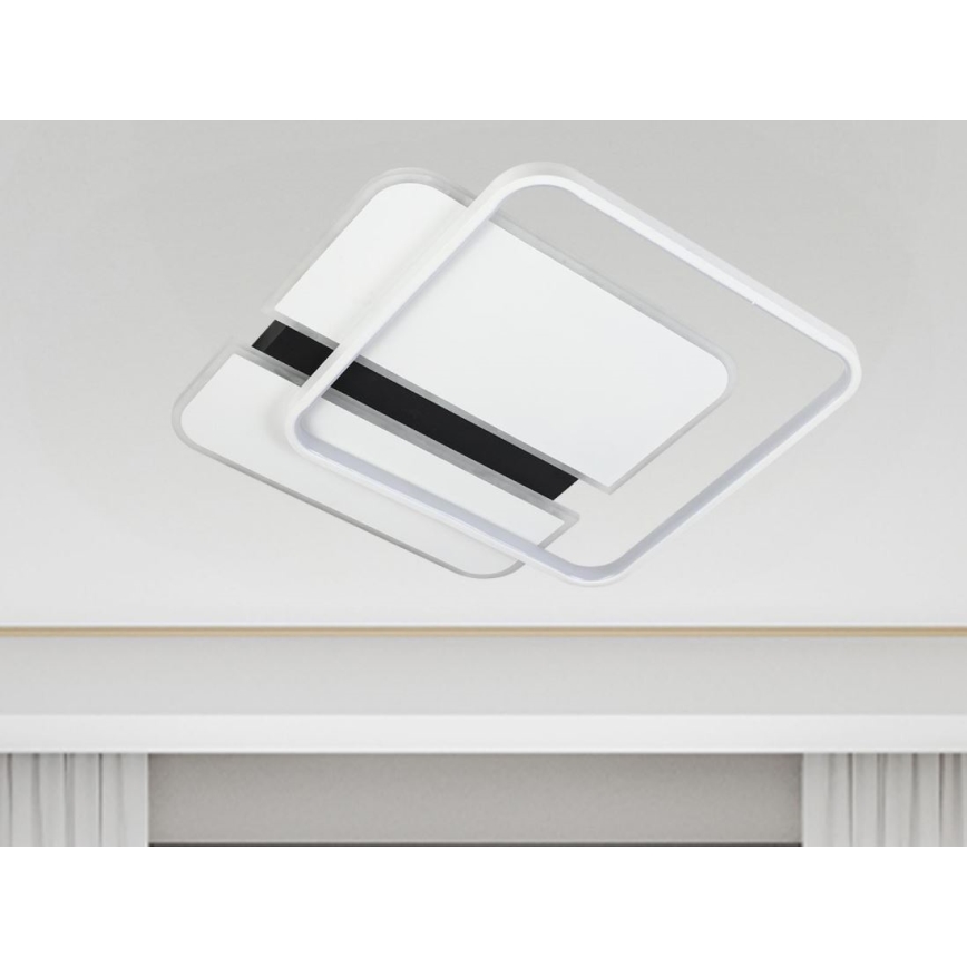 LED Aptumšojama griestu lampa LED/95W/230V 3000-6500K balta + tālvadības pults