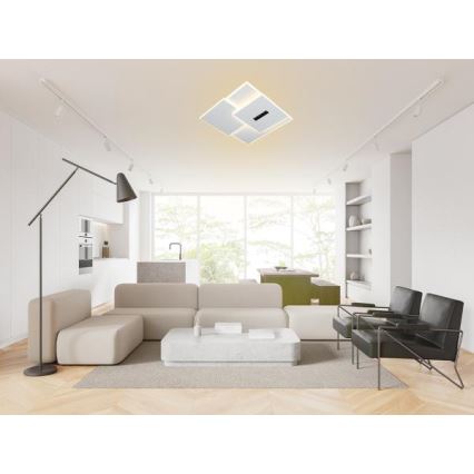 LED Aptumšojama griestu lampa LED/95W/230V 3000-6500K balta + tālvadības pults
