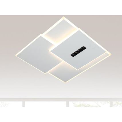 LED Aptumšojama griestu lampa LED/95W/230V 3000-6500K balta + tālvadības pults