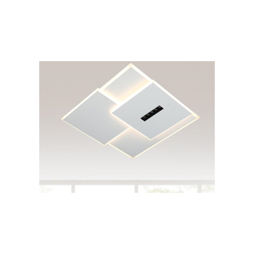 LED Aptumšojama griestu lampa LED/95W/230V 3000-6500K balta + tālvadības pults