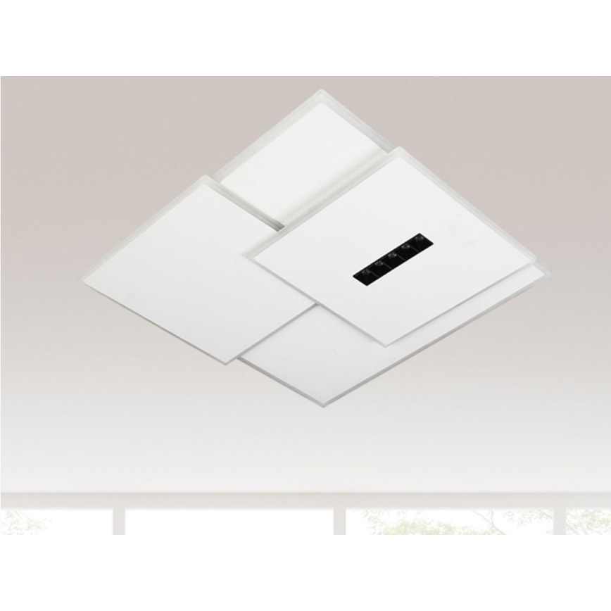 LED Aptumšojama griestu lampa LED/95W/230V 3000-6500K balta + tālvadības pults