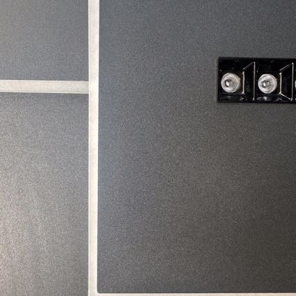 LED Aptumšojama griestu lampa LED/95W/230V 3000-6500K melna + tālvadības pults
