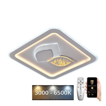 LED Aptumšojama griestu lampa LED/95W/230V 3000-6500K + tālvadības pults