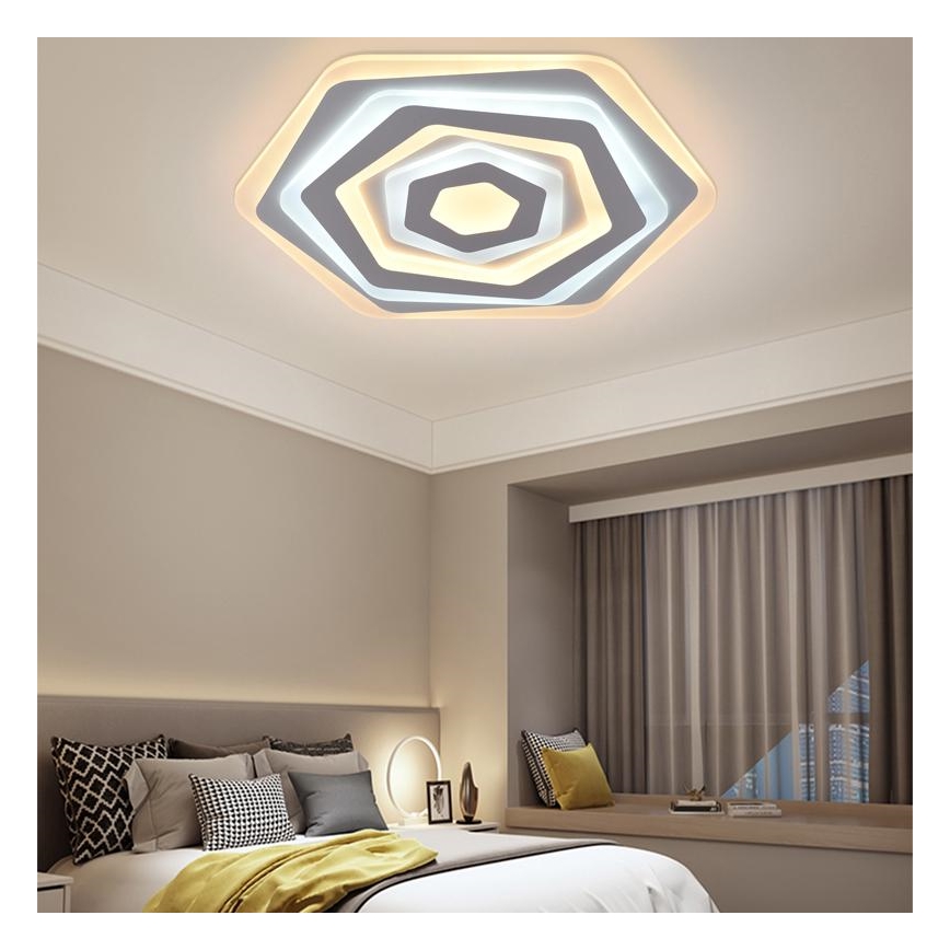 LED Aptumšojama griestu lampa LED/95W/230V 3000-6500K + tālvadības pults
