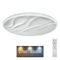LED Aptumšojama griestu lampa LIKA LED/60W/230V 2700-6500K d. 58 cm + tālvadības pults