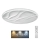 LED Aptumšojama griestu lampa LIKA LED/60W/230V 2700-6500K d. 58 cm + tālvadības pults