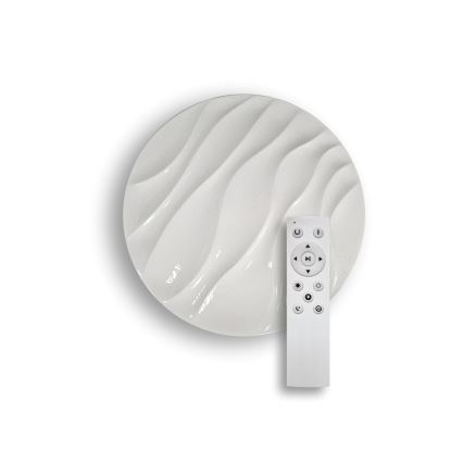 LED Aptumšojama griestu lampa LIKA LED/60W/230V 2700-6500K d. 58 cm + tālvadības pults