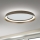 LED Aptumšojama griestu lampa MANTA LED/38W/230V 2700/3000/4000K d. 45 cm brūna