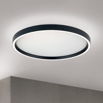 LED Aptumšojama griestu lampa MASCA LED/36W/230V 2700/3350/4000K d. 40 cm melna
