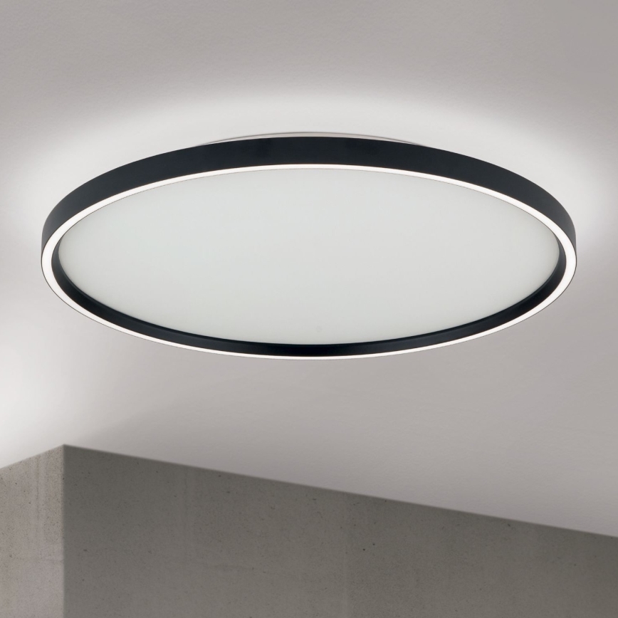 LED Aptumšojama griestu lampa MASCA LED/47W/230V 2700/3350/4000K d. 60 cm melna