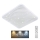 LED Aptumšojama griestu lampa NERIS LED/36W/230V 2700-6500K 43x43 cm + tālvadības pults