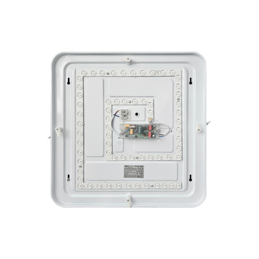 LED Aptumšojama griestu lampa NERIS LED/36W/230V 2700-6500K 43x43 cm + tālvadības pults