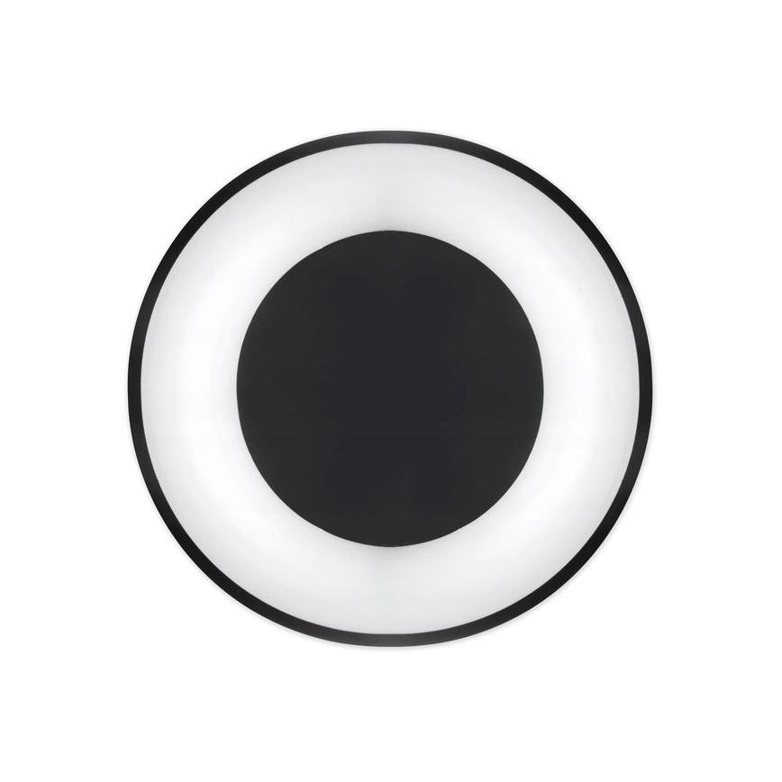 LED Aptumšojama griestu lampa NOVA LED/54W/230V 3000-6500K melna + tālvadības pults
