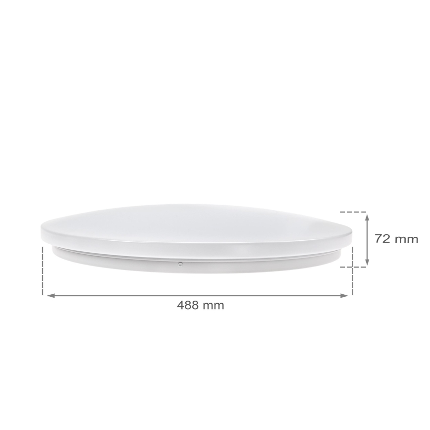 LED Aptumšojama griestu lampa NYMPHEA LED/36W/230V 2700-6500K Wi-Fi Tuya