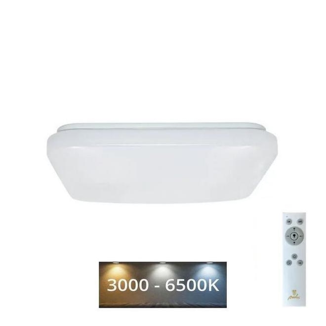 LED Aptumšojama griestu lampa OPAL LED/36W/230V 3000-6500K + tālvadības pults