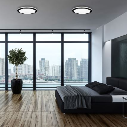 LED Aptumšojama griestu lampa OPTIMA LED/52W/230V 3000-6000K + tālvadības pults