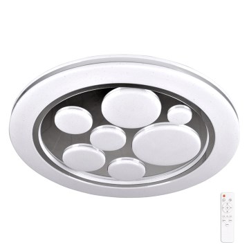 LED Aptumšojama griestu lampa PLANET LED/72W/230V d. 48 cm 3000-6500K + tālvadības pults