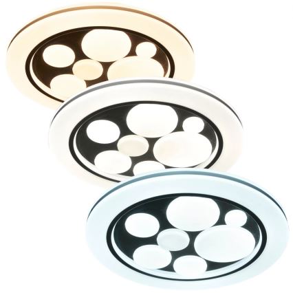 LED Aptumšojama griestu lampa PLANET LED/72W/230V d. 48 cm 3000-6500K + tālvadības pults
