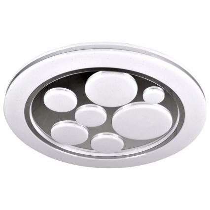 LED Aptumšojama griestu lampa PLANET LED/72W/230V d. 48 cm 3000-6500K + tālvadības pults