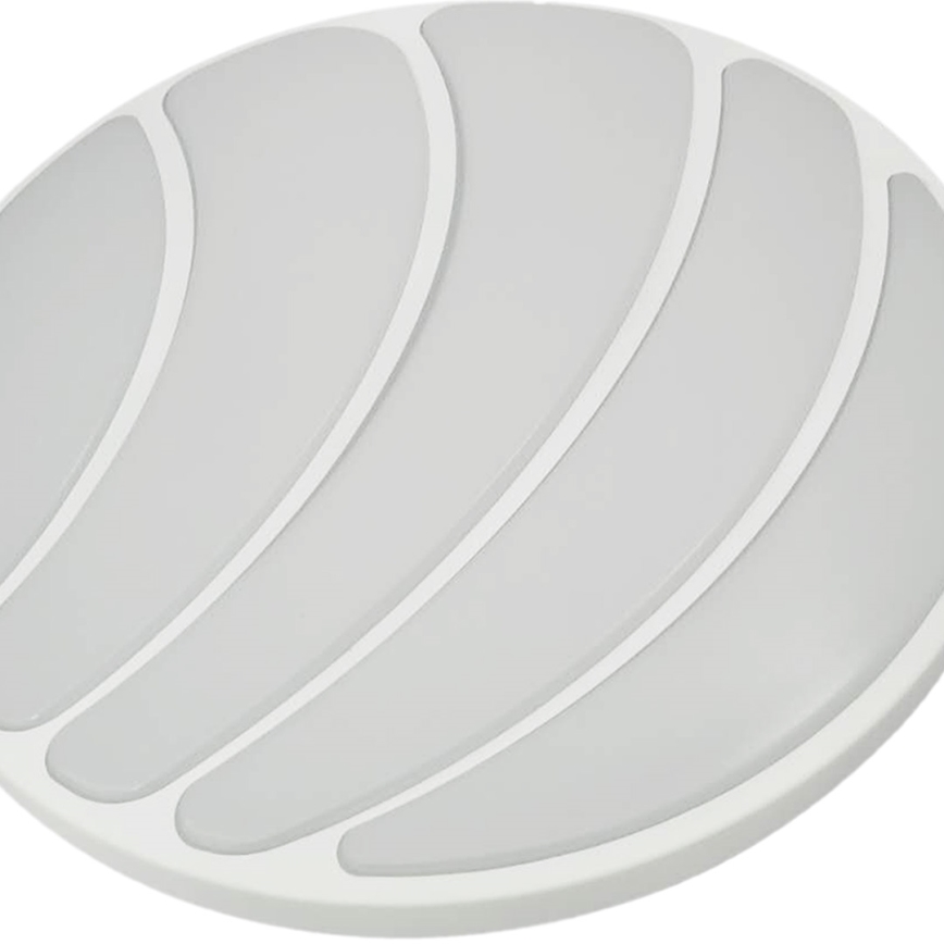 LED Aptumšojama griestu lampa SHELL WHITE LED/40W/230V + tāvadības pults