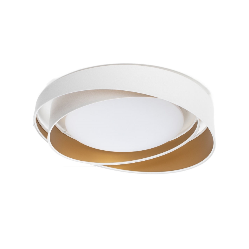 Regulējams LED griestu gaismeklis SMART GALAXY MODERN LED/24W/230V 3000-6500K Ø 55 cm balts/zelts + tālvadības pults