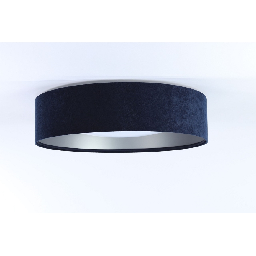 LED Aptumšojama griestu lampa SMART GALAXY LED/24W/230V d. 44 cm zila/sudraba 3000-6500K + tālvadības pults