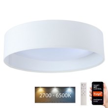 LED Aptumšojama griestu lampa SMART GALAXY LED/36W/230V d. 55 cm 2700-6500K Wi-Fi Tuya balta + tālvadības pults