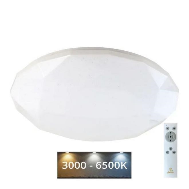 LED Aptumšojama griestu lampa STAR LED/60W/230V 3000-6500K + tālvadības pults