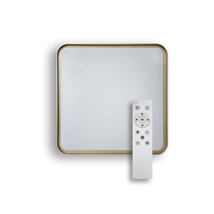 LED Aptumšojama griestu lampa UNA LED/60W/230V 2700-6500K 50x50 cm + tālvadības pults