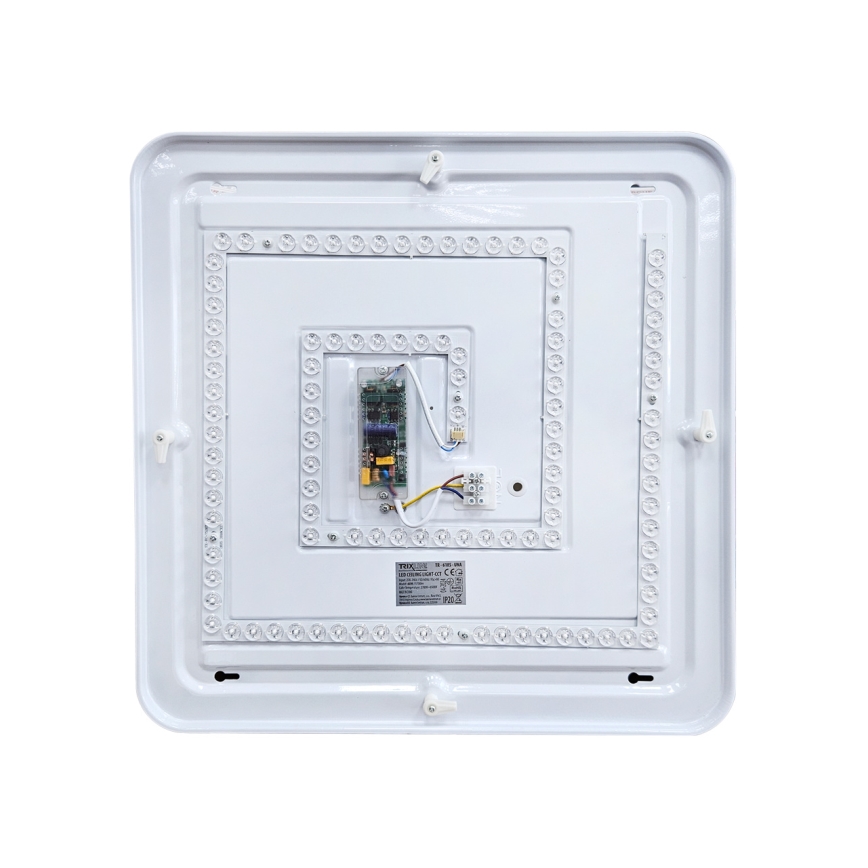LED Aptumšojama griestu lampa UNA LED/60W/230V 2700-6500K 50x50 cm + tālvadības pults