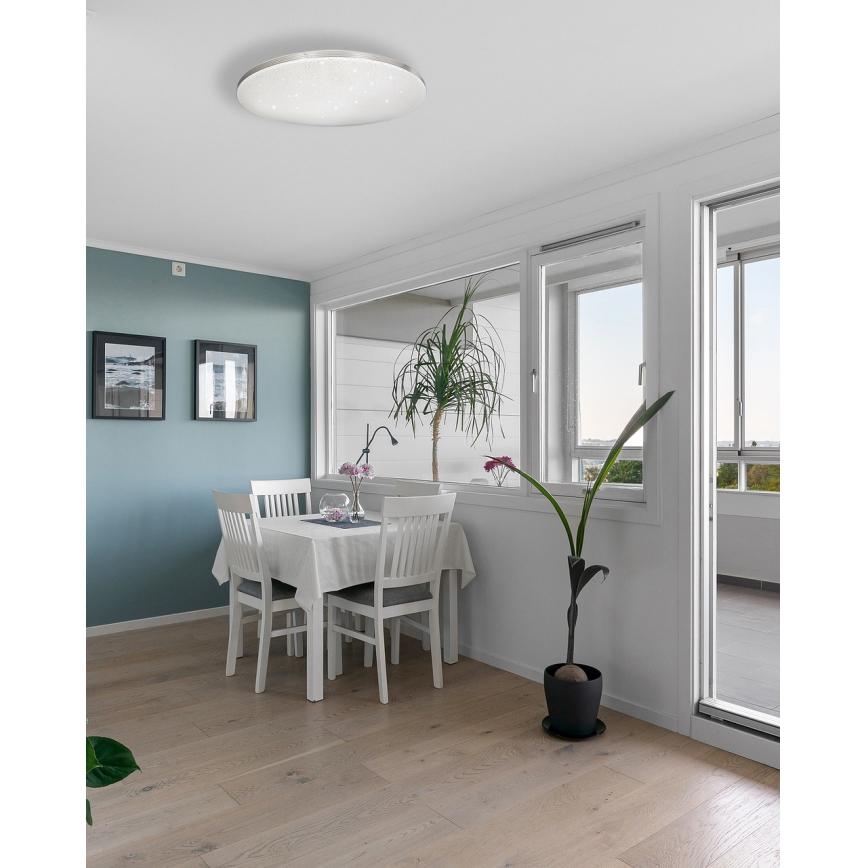 LED Aptumšojama griestu lampa VENTA LED/36W/230V 2700-6500K d. 48 cm + tālvadības pults