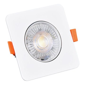 LED Aptumšojama iegremdējama lampa KENT LED/3/5/7W/230V 3000/4000/6000K 9x9 cm balta