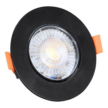 LED Aptumšojama iegremdējama lampa ZITA LED/3/5/7W/230V 3000/4000/6000K d. 9 cm melna
