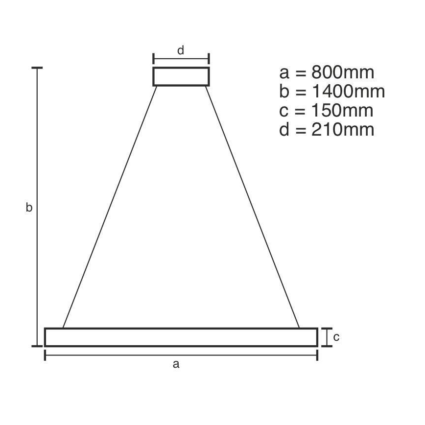LED Aptumšojama kristāla lustra ar auklu LED/55W/230V 3000-6500K + tālvadības pults