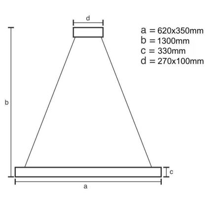 LED Aptumšojama kristāla lustra ar auklu LED/70W/230V 3000-6500K + tālvadības pults