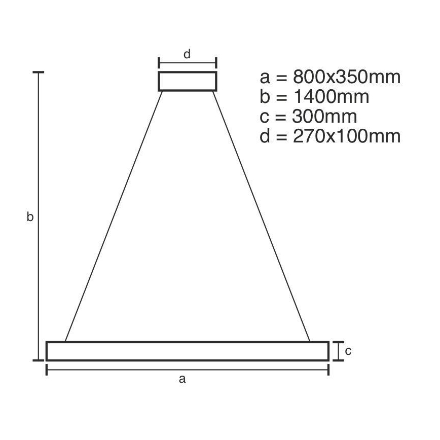 LED Aptumšojama kristāla lustra ar auklu LED/90W/230V 3000-6500K + tālvadības pults